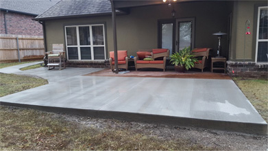 Concrete Porch